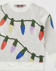 Xmas lights sweater