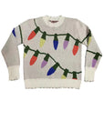 Xmas lights sweater