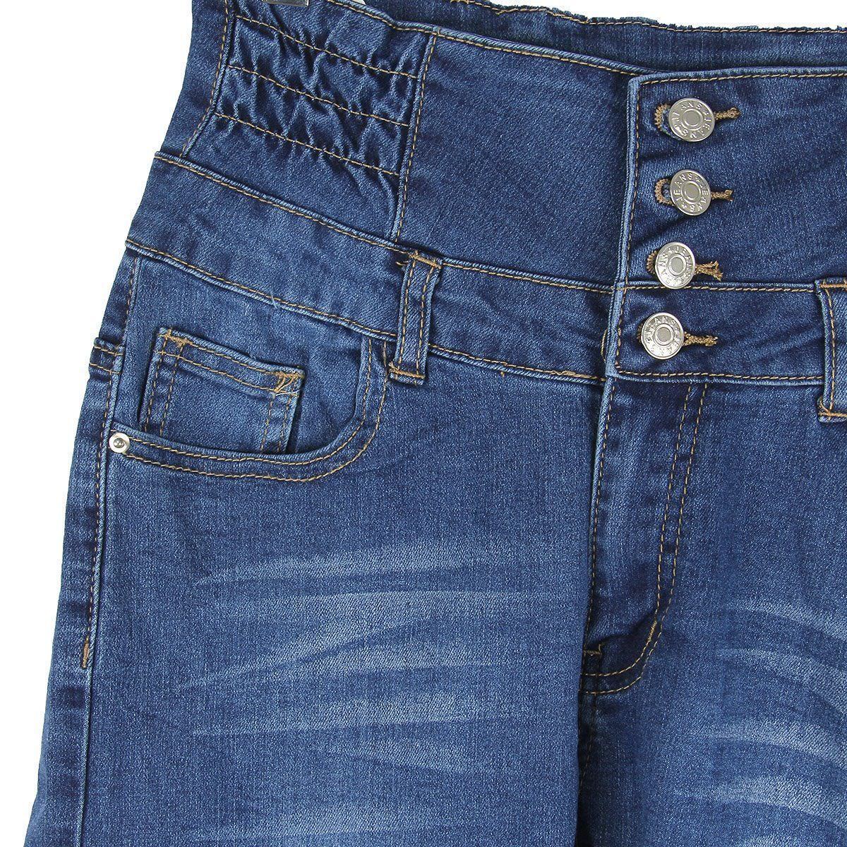 Denim Pencil Pants