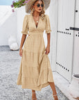 Open back midi dress
