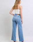 Judy Blue Full Size Wide Leg Jeans