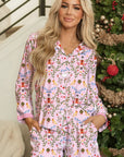 Christmas Nutcracker Top and Shorts Pajama Set