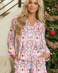 Christmas Nutcracker Top and Shorts Pajama Set