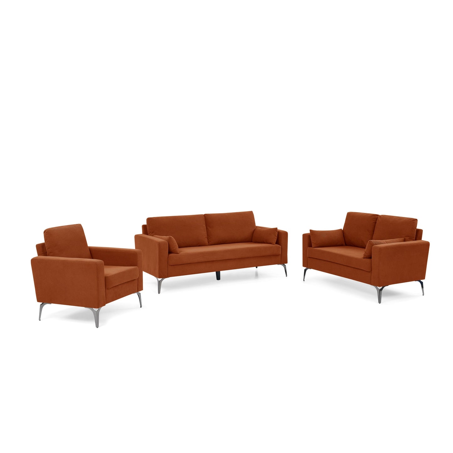 3 Piece Living Room Sofa Set