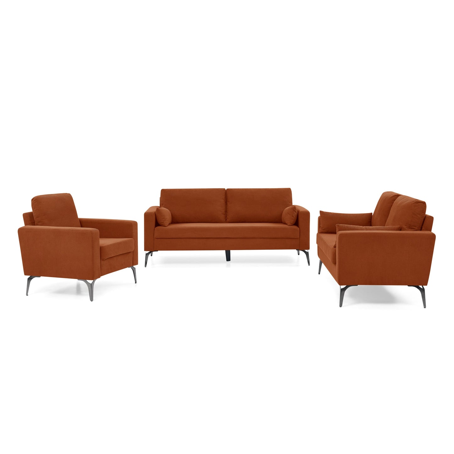 3 Piece Living Room Sofa Set