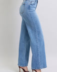 Judy Blue Full Size Wide Leg Jeans