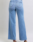 Judy Blue Full Size Wide Leg Jeans