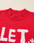 LET IT SNOW Christmas Holiday Sweater