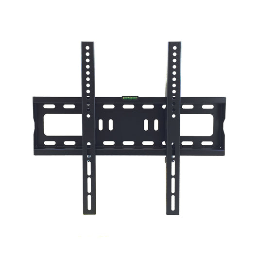 Heavy Duty Matte Black Finish Fixed Television Wall Mount