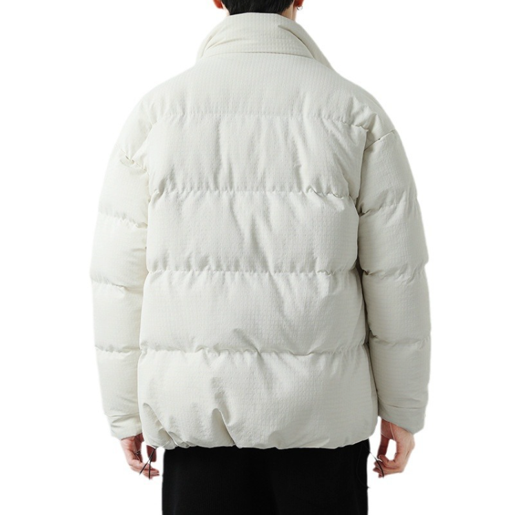 Houndstooth Puffer Jacket