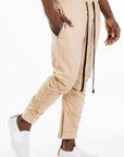 Gathered Cotton Sweats