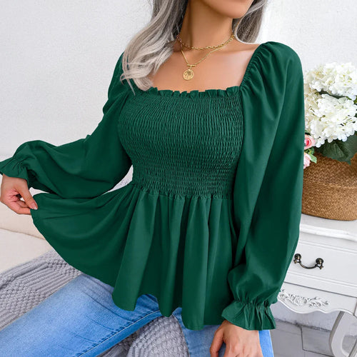 Loose Fit Chiffon Blouse