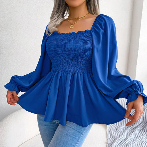 Loose Fit Chiffon Blouse