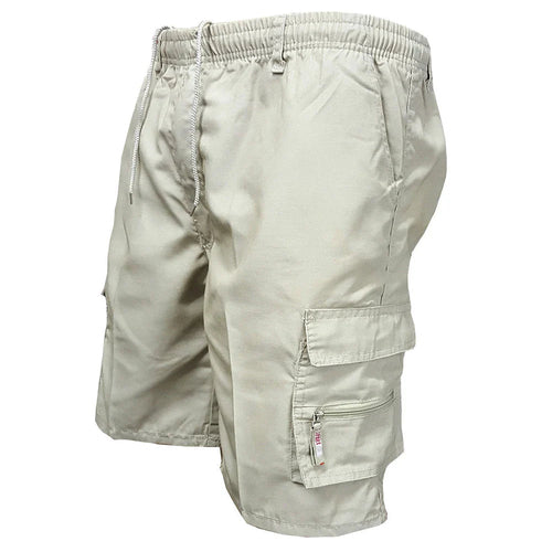 Casual Elastic Waist Shorts