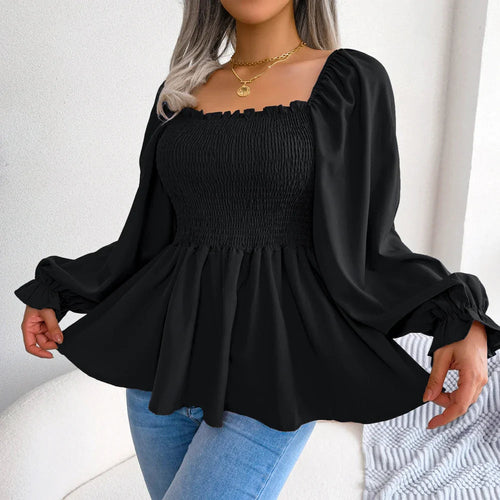 Loose Fit Chiffon Blouse