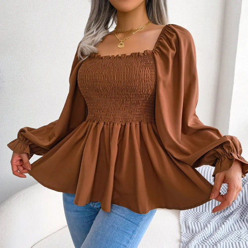 Loose Fit Chiffon Blouse