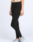 Cross Mesh Panels Leggings