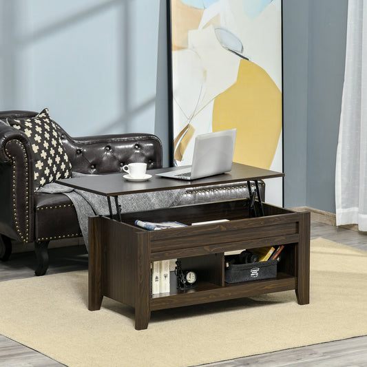 Lift Top Coffee Table with Hidden Storage