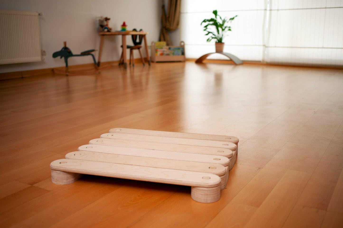 Montessori Balance Beam and Stepping Stones Set