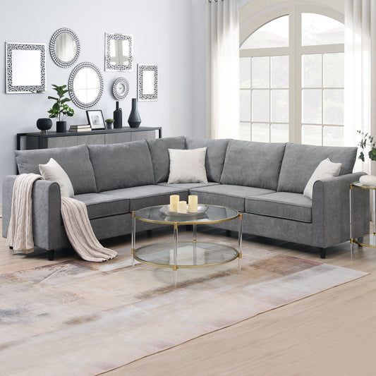 Modern Upholstered Sectional Sofa