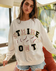 BiBi Baseballs Strikeout Patches French Terry Sweatshirt