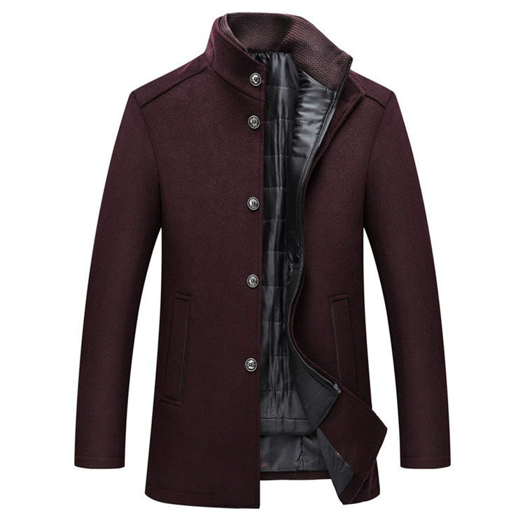 Winter Wool Jacket - Slim Fit