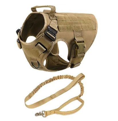 Tactical Harness and Leash Set