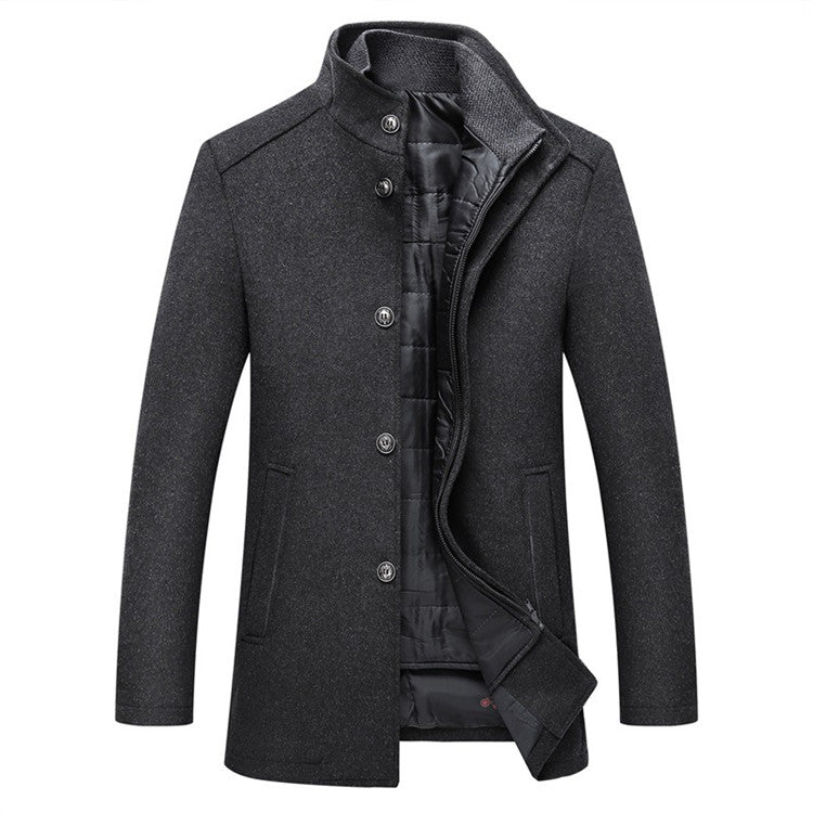 Winter Wool Jacket - Slim Fit