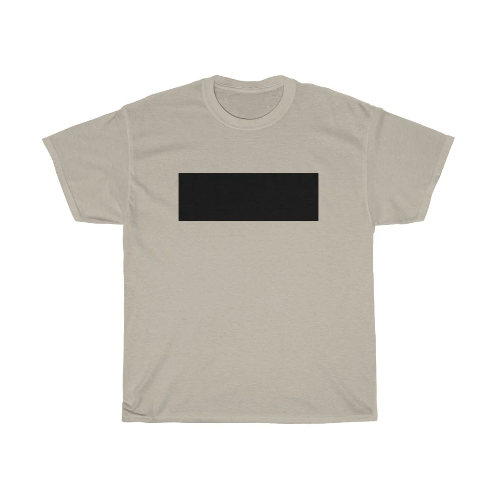 Black Colorblock T-Shirt