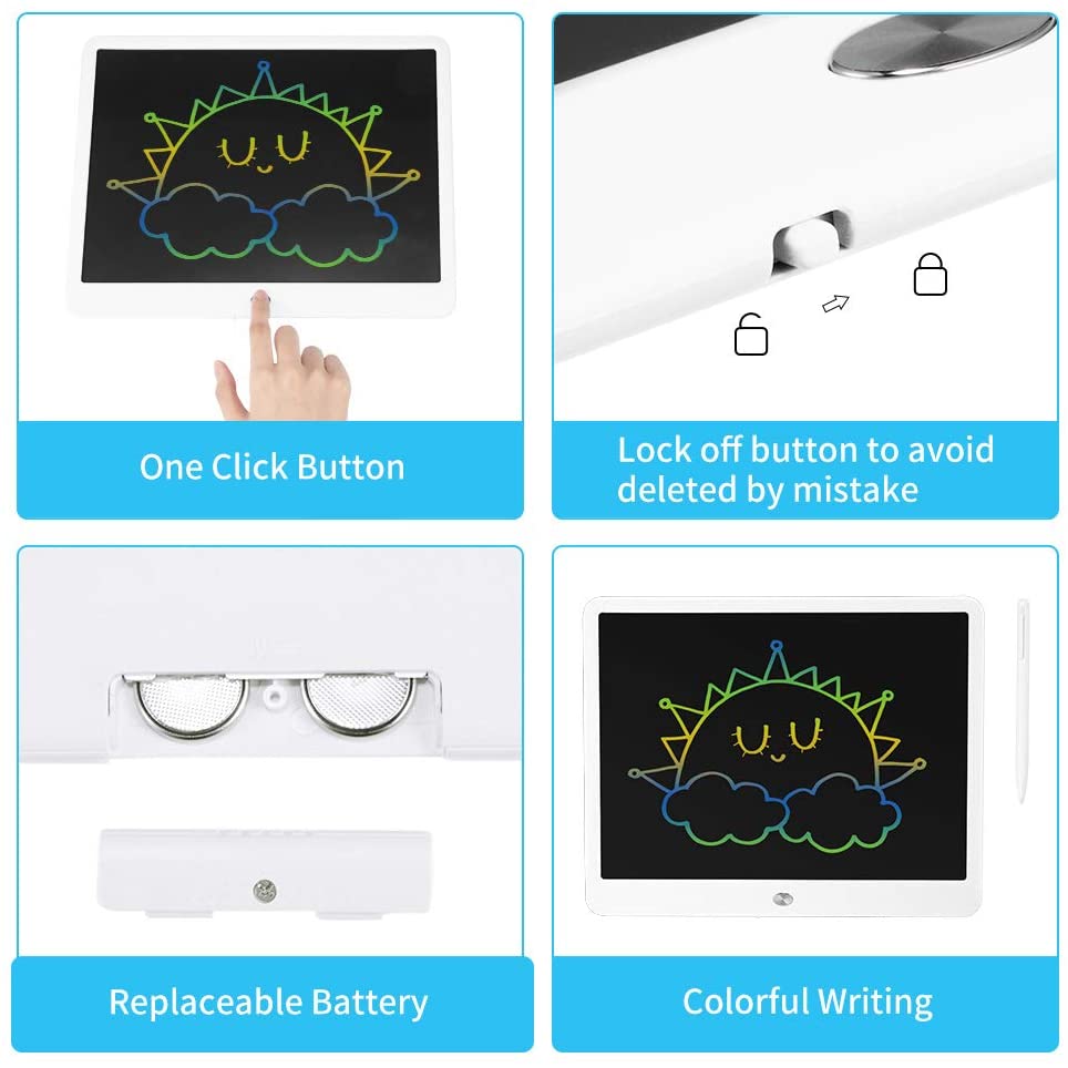 LCD Writing Tablet - Kids Drawing Board