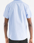 Light Blue Short Sleeve Button Down Shirt