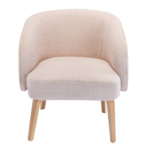 Lamb-hair Acent Chair Upholstered Chair