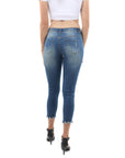 Dayton High Waisted Distressed Jeans