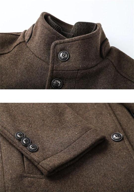 Winter Wool Jacket - Slim Fit