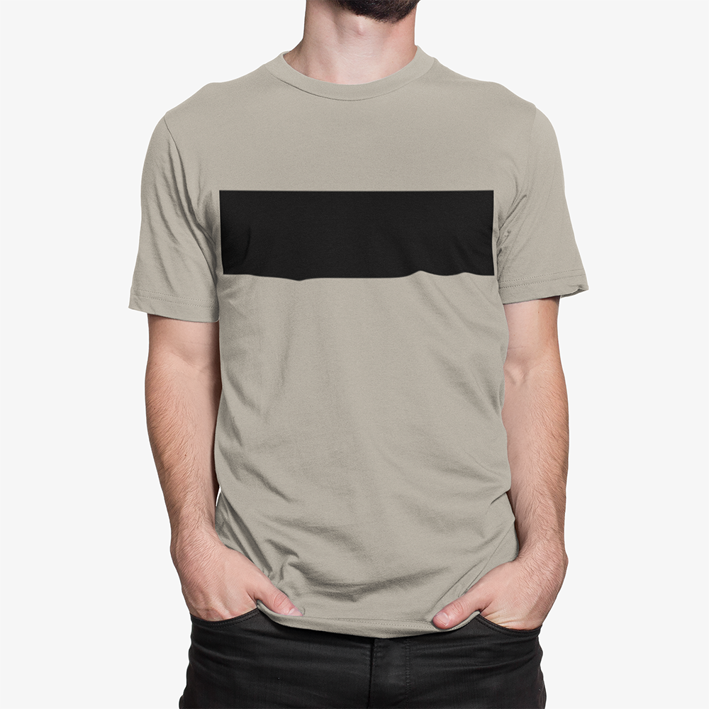 Black Colorblock T-Shirt