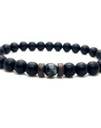 Natural Moonstone Bead Tibetan Buddha Bracelet
